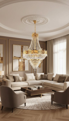 Kroonluchter Plafondlamp Luxe Plafondlamp Kroonluchter Kristal Goud Lamp