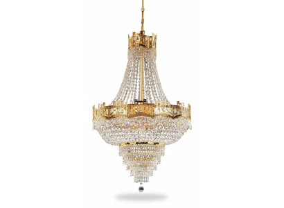 Kroonluchter Plafondlamp Luxe Plafondlamp Kroonluchter Kristal Goud Lamp