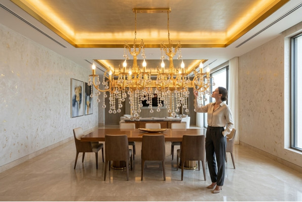 Plafondlamp Luxe Kroonluchter Plafondlamp Lüster Goud Kristallen Lamp