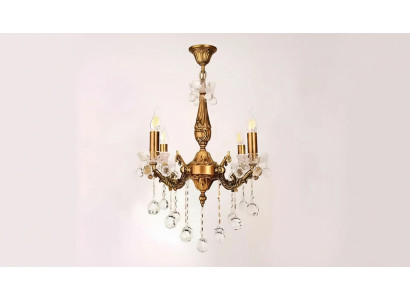 Kroonluchter Plafondlamp Luxe Goud Hanglamp Kroonluchter Kristal Kunst