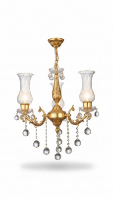 Plafondlamp Kroonluchter Goud Hanglamp Luchter Kristallen Lamp
