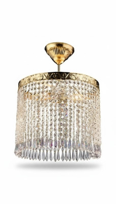 Plafondlamp Plafonnière Kroonluchter Goud Kroonluchter Kristallamp