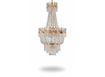 Kroonluchter plafondlamp Gouden plafondlamp Kandelaar Kristallamp 40x100