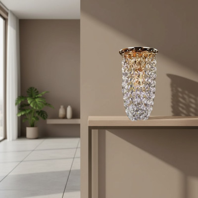 Lamp Plafondlamp Kroonluchter Goud Plafondlamp Kroonluchter Kristal