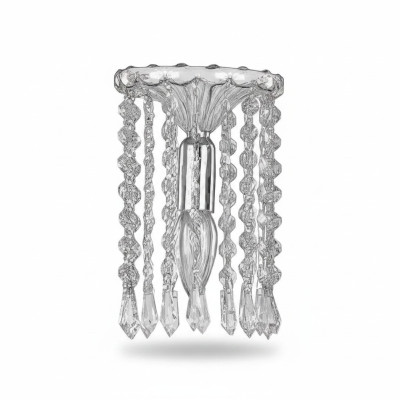 Plafondlamp Plafonnière Kroonluchter Zilver Kandelaar Kristallen Lamp