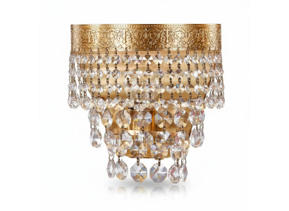 Wandlamp Wandlampen Wandlamp Kroonluchter Muur Lampen Kristal Goud