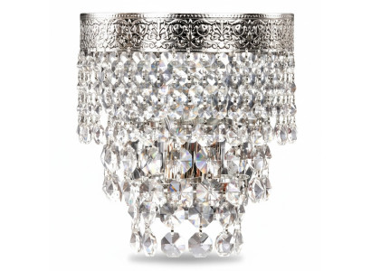 Wandlamp Wandlamp Wandlampen Kandelaar Wandlampen Kristal Zilver