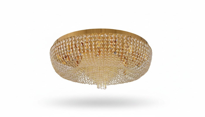 Kroonluchter Plafondlamp Luxe Goud Plafondlamp Kroonluchter Kristal Art