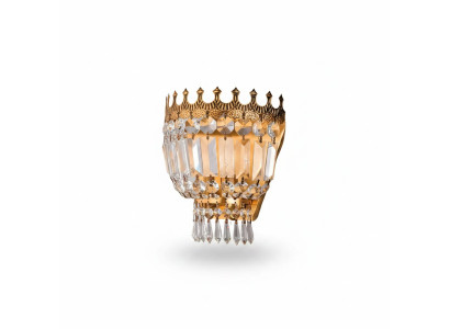 Wandlamp Wandlamp Wandlampen Kroonluchter Wandlampen Kristal Goud