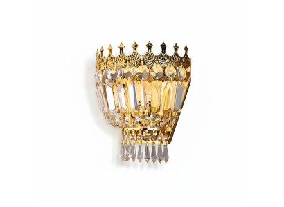 Wandlampen Wandlamp Kroonluchter Wandlampen Kristal Goud