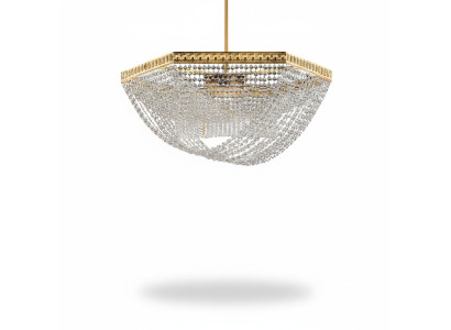 Plafondlamp Luxe Gouden Kroonluchter Plafondlamp Kroonluchter Kristal Kunst