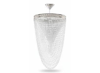 Kroonluchter Plafondlamp Luxe Zilveren Plafondlamp Kroonluchter Kristal