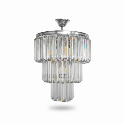 Kroonluchter Plafondlamp Luxe Zilver Plafondlamp Kroonluchter Kristal