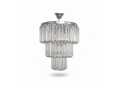 Kroonluchter Plafondlamp Luxe Zilver Plafondlamp Kroonluchter Kristal
