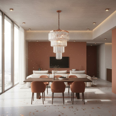 Plafondlamp Hanglamp Luxe Goud Kroonluchter Kroonluchter Kristal Kunst