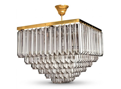 Plafondlamp Luxe Gouden Kroonluchter Plafondlamp Luchter Kristal Lamp