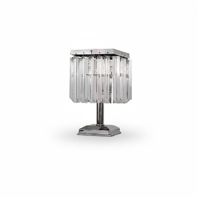 Tafellamp Tafellamp Lamp Verlichting Zilver Lampen Tafel Kristal