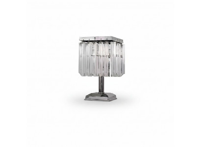 Tafellamp Tafellamp Lamp Verlichting Zilver Lampen Tafel Kristal