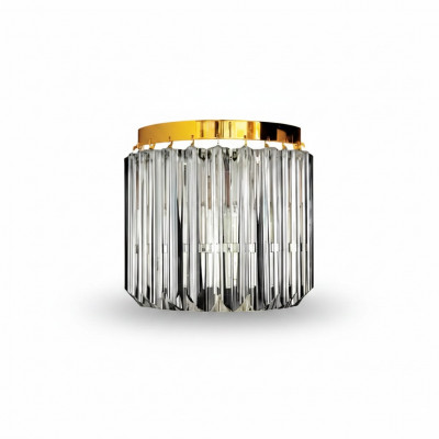 Luster plafondlamp luxe gouden kroonluchter plafondlamp kristal kunst