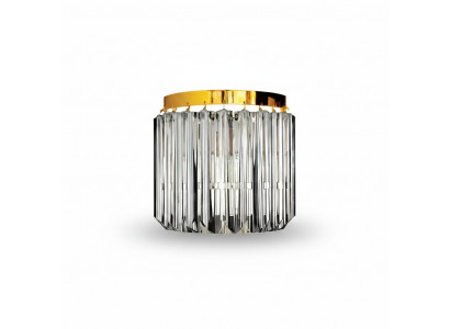 Luster plafondlamp luxe gouden kroonluchter plafondlamp kristal kunst