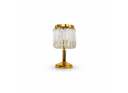 Tafellamp Tafellamp Lamp Verlichting Luxe Goud Lampen Tafel Kristal