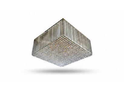 Luisterlusterlamp plafondlamp luxe gouden kroonluchter plafondlamp kristal