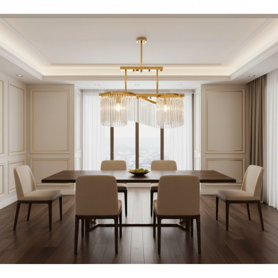 Kroonluchter Plafondlamp Luxe Goud Plafondlamp Luster Glas Modern