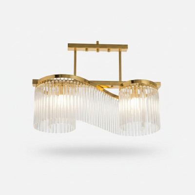 Kroonluchter Plafondlamp Luxe Goud Plafondlamp Luster Glas Modern