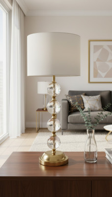 Tafellamp Tafellamp Lamp Verlichting Goud Lampen Tafel Kristal