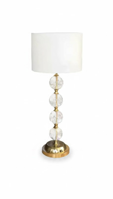 Tafellamp Tafellamp Lamp Verlichting Goud Lampen Tafel Kristal