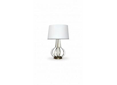 Tafellamp Tafellamp Lamp Verlichting Luxe Lampen Tafel Metaal Wit