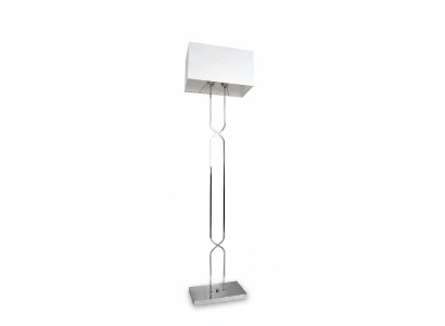 Vloerlamp Staande lamp Stand Verlichting Lampen Lamp Wit Modern Metaal