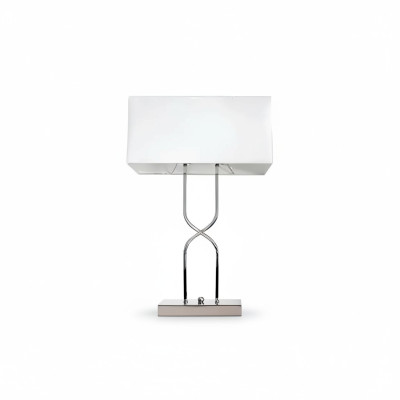 Tafellamp Tafelverlichting Lamp Verlichten Modern Lampen Tafel Metaal Wit