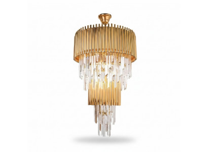 Luxe kroonluchter plafondlamp gouden plafondlamp kroonluchter kristal XXL