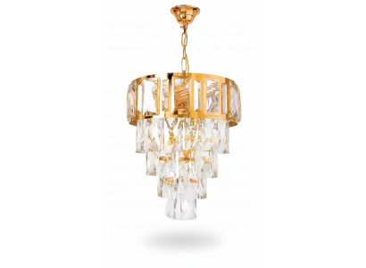 Luster Kroonluchter Plafondlamp Luxe Goud Kristallen Plafondlamp