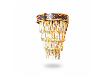 Wandlampen Wandlamp Wandlamp Kroonluchter Wandlampen Kristal Goud