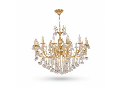 Plafondlamp Kroonluchter Luxe Goud Plafondlamp Kandelaar Kristal Lampen
