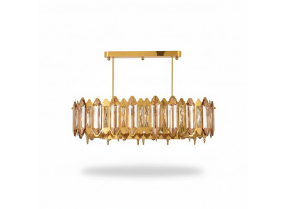 Plafondlamp kroonluchter plafondverlichting lamp goud luchter kristal