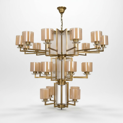 Hanglamp Kroonluchter Luxe Goud Plafondlamp Luchter Glas Modern