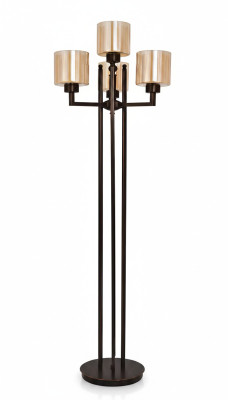Staande lamp Staande lamp Staand Zwart Verlichting Lampen Lamp Goud Glas