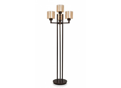 Staande lamp Staande lamp Staand Zwart Verlichting Lampen Lamp Goud Glas