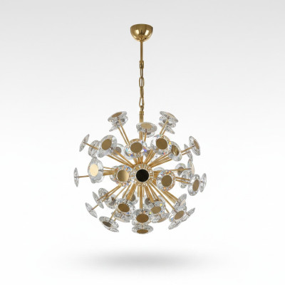 Kroonluchter plafondlamp goud plafondlamp kristal modern