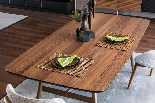 Eetkamer set Eettafel Stoelen Dressoir Set 7-delig Hout Bruin Nieuw