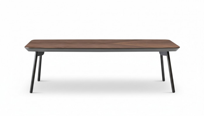Langere salontafel bijzettafel koffietafel houten tafel hout bruin gloednieuw