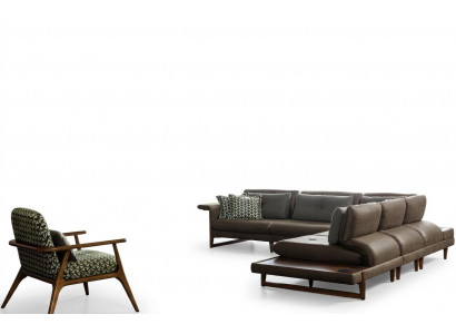 Woonkamer Set Luxe Meubels L-Vorm Bank Fauteuil Textiel Meubel Set Nieuw Woonkamer Set Luxe Meubels L-Vorm Bank Fauteuil Textiel Meubel Set Nieuw