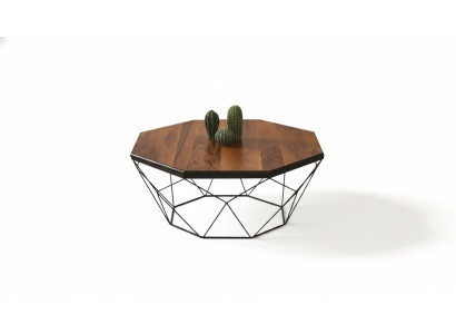 Salontafel Koffietafel Bijzettafel Bruin Woonkamer Ontwerp Tafel Hout