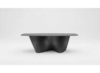 Luxe eettafel eettafel keukentafel eetkamer hout zwart tafel