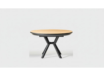Keukentafel Bruin Ronde Eettafel Luxe Eettafel Eetkamer Hout