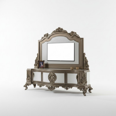 Woonkamer RTV-standaard TV dressoir Lowboard Hout Bruin Tafel Luxe Woonkamer tv-standaard TV-dressoir laagbord Hout Bruin tafel Luxe