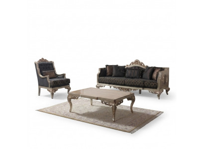 Woonkamer bankstel gestoffeerde bank Chesterfield bankstel Grijs Stof Woonkamer bankstel gestoffeerde bank Chesterfield bankstel Grijs Stof